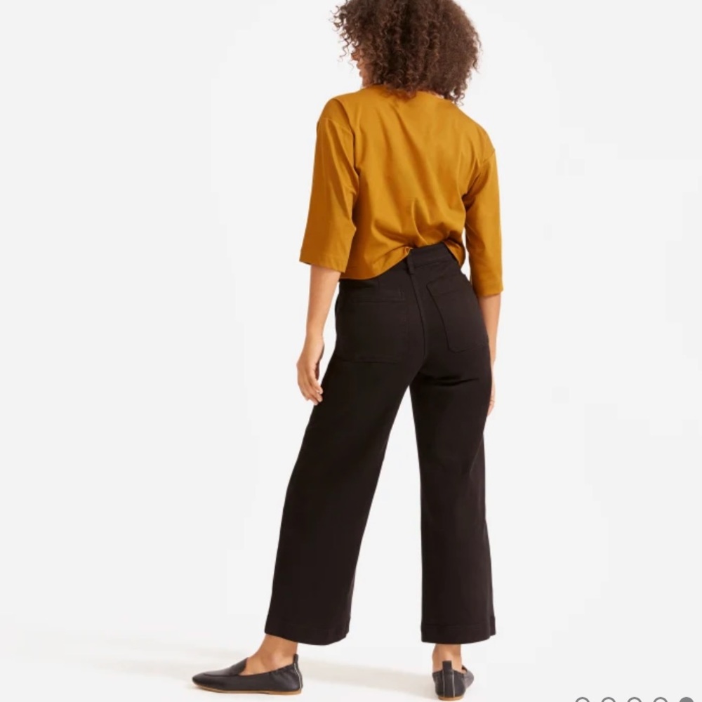 Ever lane Wide Leg Crop Pant